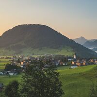 Hittisau am Morgen