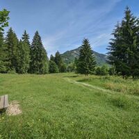 Fitnessmeile Picknickplatz Wald und Wiese