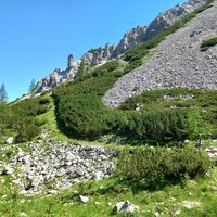 Pfad zum Graualm