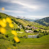Davos Munts mit Badesee und Restaurant