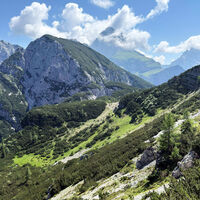 [ M.te Sciober grande ] Weiter am Weg 511 Richtung Sella Ursic