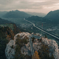 Pizalun Aussichtsplattform