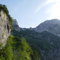 Rückblick - rechts der Feigentalhimmel