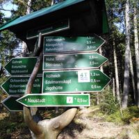 Markierung 4-Teiche-Wanderung