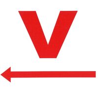 Farbmarkierung Vierbergeweg