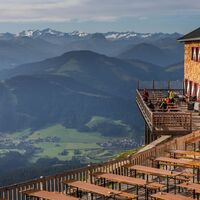 Ellmau_Gruttenhütte_Terrasse_Wilder Kaiser