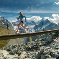 Trailrunning vor dem Biancograt