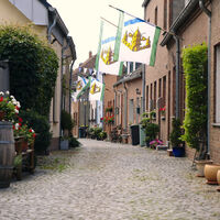 Gasse in Grieth
