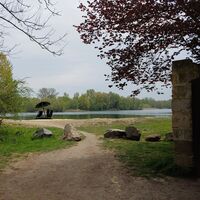 Badestelle am Ditfurter See
