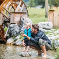 Wilder Badeplatz beim Logenplatz Moosbach