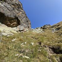 Auf dem Weg zur Rotspitze