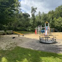 Waldspielplatz an der Wanderroute