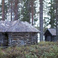 Denkmal der Kirche des Axtvolkes, Kuhmo Finnland