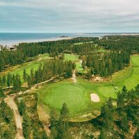 Die Rundroute führt um Kalajoki Golf herum.