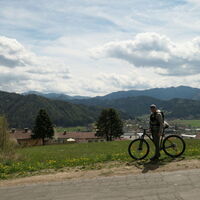 ..mit dem Rad retour nach Mitterdorf