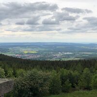 Blick vom Langen Berg Denkmal
