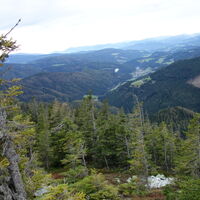 Aussicht am "Kleiner Pfaff"