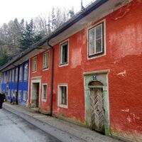 Der Helenenweg führt an einer alten Sensenschmiede vorbei.