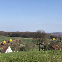 Blick nach Isingdorf