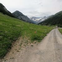 Blick in Richtung Steg