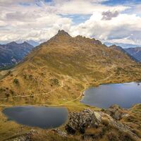 Giglachsee aus der Vogelperspektive