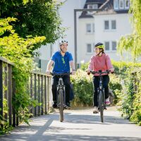 Der Haseuferweg in Osnabrück