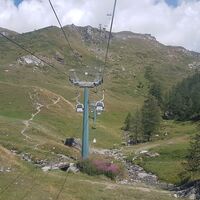 Corvinia-Seilbahn auf Plan Maison