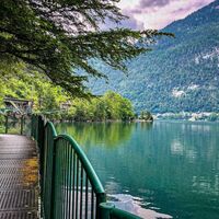 Ostuferweg am Hallstättersee