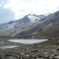 Brizzisee und Hausllabkogel im Hintergrund