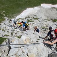 Klettersteig Austriaweg Porzescharte
