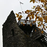 Eversberg - die Burg im Herbst
