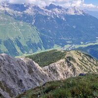 Rückblick ins Lechtal