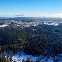 Blick auf Oberhof