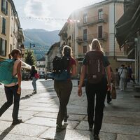Ankunft in Domodossola