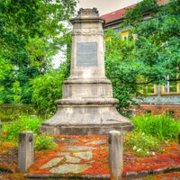 Johann-Michael-Bach-Denkmal - Gehren