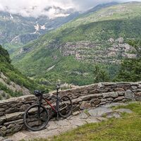 Panorama vom Heiligtum zu den Levanne