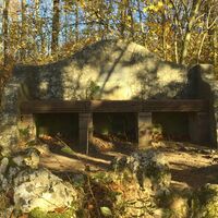 Louise Bornemann-Bank im Johannistal bei Eisenach