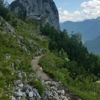 Letzten paar Meter vom Roßstein zur Tegernseerhütte