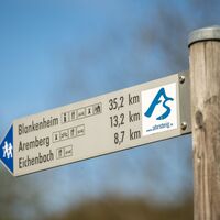 Beschilderung AhrSteig