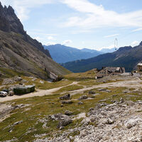 [ Dolomiten, Rosengarten ] | Tag 4 | Bereich Vajolethütte und Preuss-Hütte