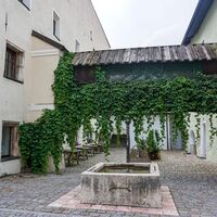 Rattenberg Stadtzentrum Brunnen