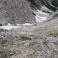 Abstieg im Stempeljoch