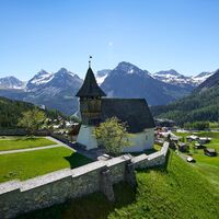 Das Bergkirchli im Sommer