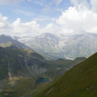 Blick zu Hoher Sonnblick und Hocharn