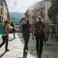 Ankunft in Domodossola