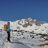 Blick auf die Sonnschienalm