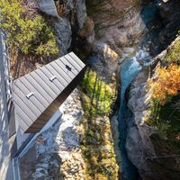 Blick in die Schlucht