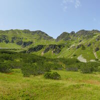 und genießen auch beim Rückblick nochmal das Panorama