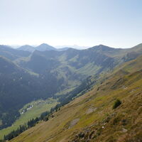 die Moaralm im Talschluss