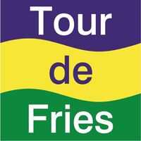 Das blau-gelb-grüne Logo weist Ihnen den Weg auf der Tour de Fries